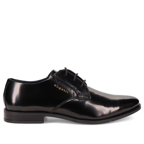 pavers Smart Leather Oxford Shoes - Black