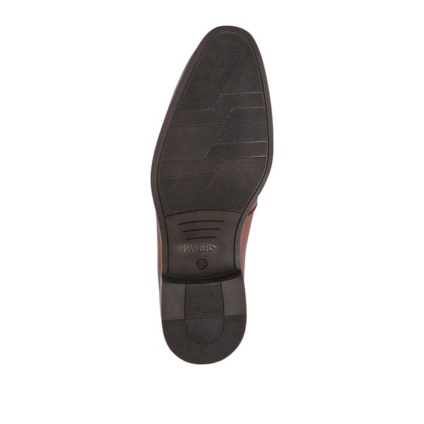 Pavers Smart Leather Slip-On Shoes - Brown