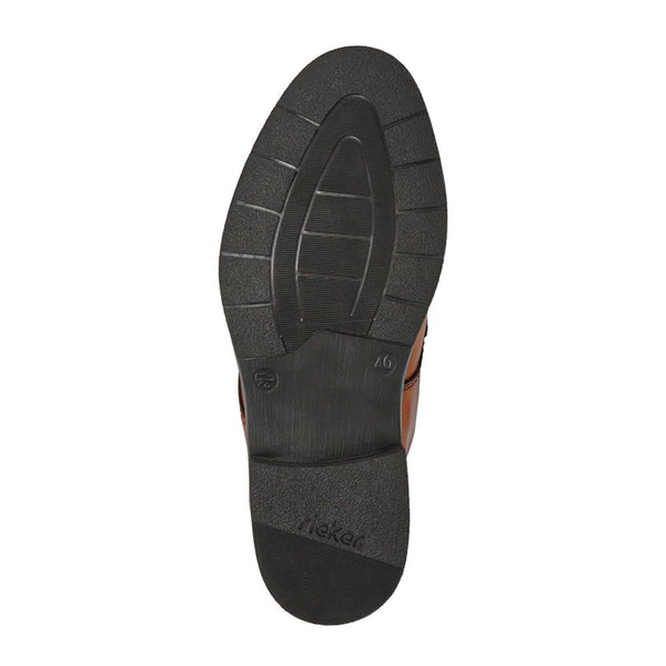 Pavers Smart Leather Slip-Ons - Brown