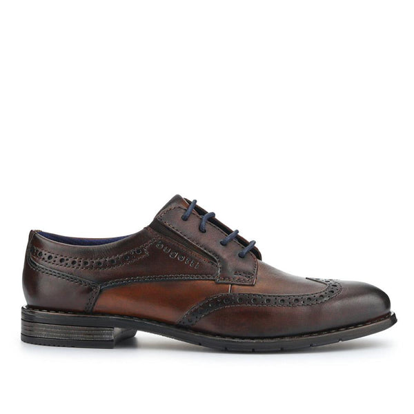 pavers Smart Leather Wingtip Shoes - Brown