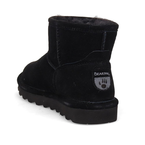 Pavers Soft Faux-Fur-Lined Ankle Boots - Black