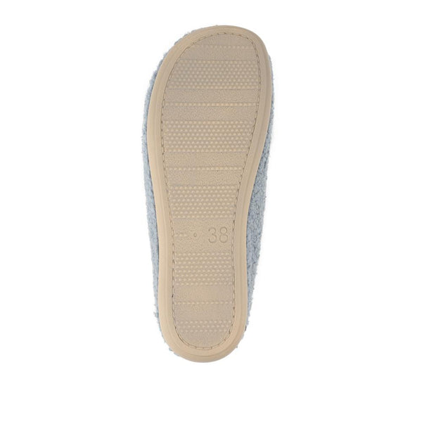 Pavers Soft Fleeced Slippers - Blue