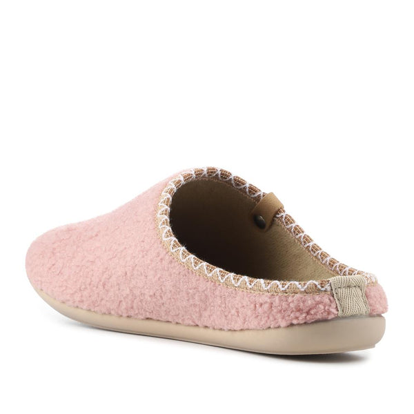 Pavers Soft Fleeced Slippers - Pink