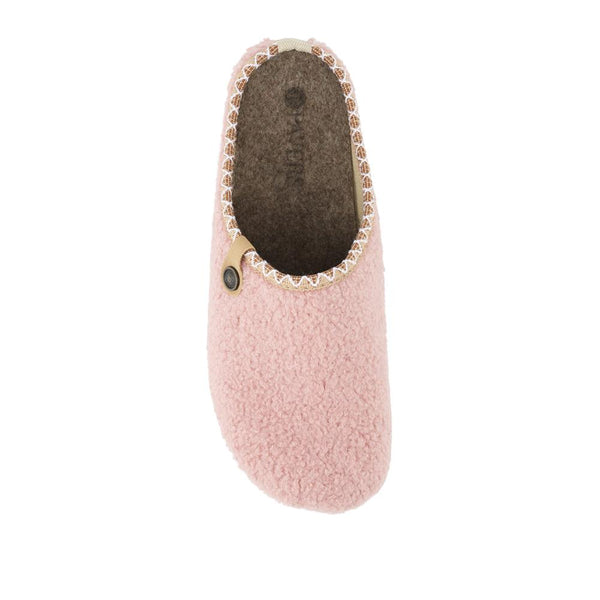 Pavers Soft Fleeced Slippers - Pink