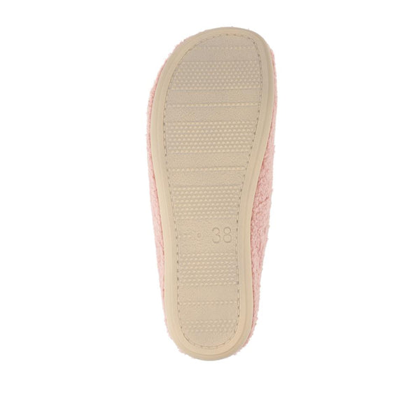 Pavers Soft Fleeced Slippers - Pink