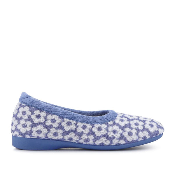 pavers Soft Lightweight Full Slippers - Blue