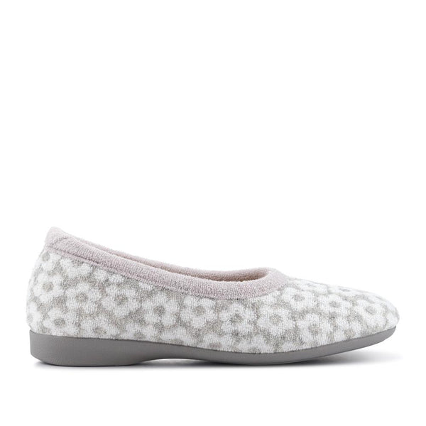 pavers Soft Lightweight Full Slippers - Grey