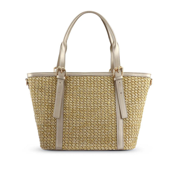 Pavers Spacious Adjustable Handbag - Gold