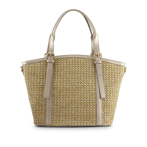 pavers Spacious Adjustable Handbag - Gold