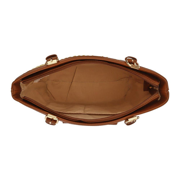 Pavers Spacious Adjustable Handbag - Tan