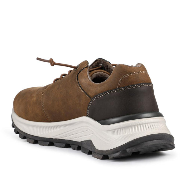 Pavers Sporty Lace Up Shoes - Brown