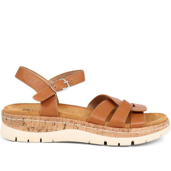 pavers Strappy Sandals - Tan