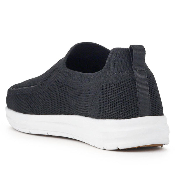 Pavers Stretchy Slip-On Shoes - Black