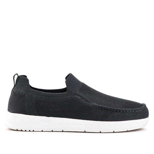 pavers Stretchy Slip-On Shoes - Black