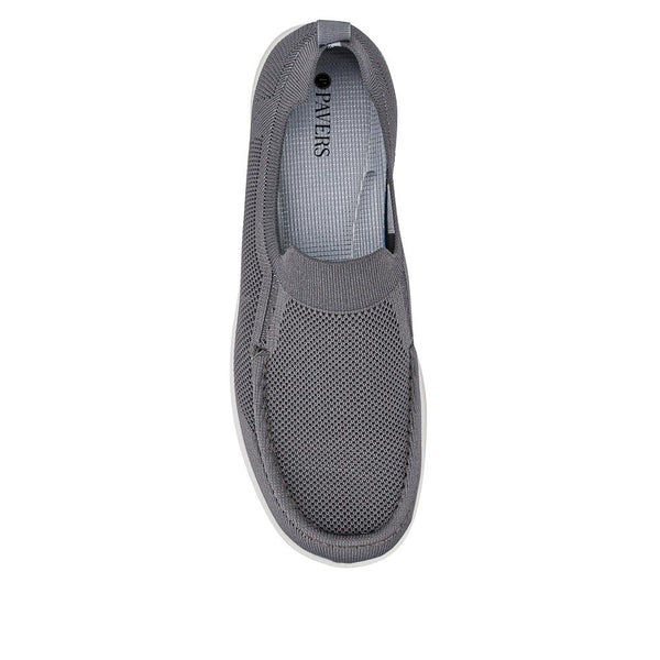 Pavers Stretchy Slip-On Shoes - Grey