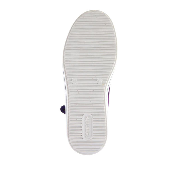 Pavers Suede Dual-Fastening Trainers - Purple