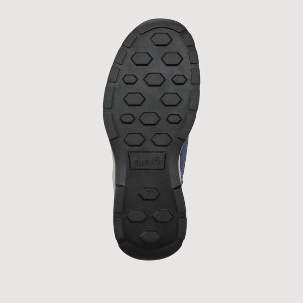 Pavers Suede Trainers - Navy-Blue