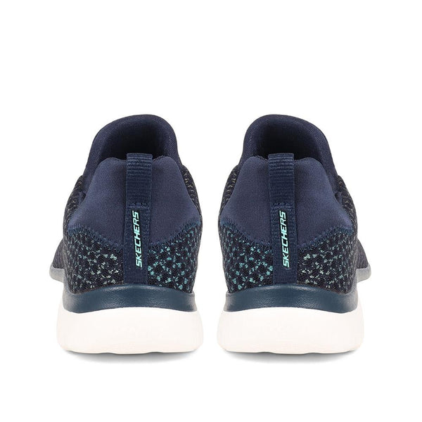 Pavers Summit - Glowing Iris Vegan Trainers - Navy