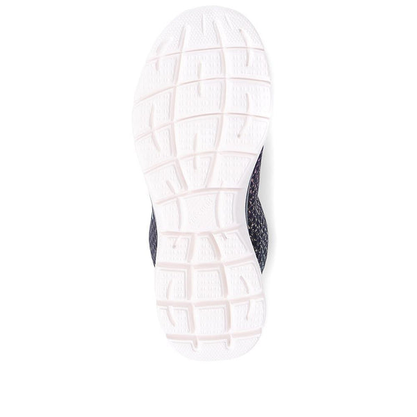 Pavers Summit - Glowing Iris Vegan Trainers - Navy