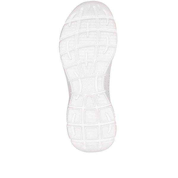 Pavers Summit - Glowing Iris Vegan Trainers - White