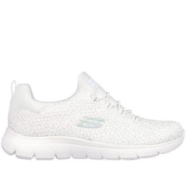 pavers Summit - Glowing Iris Vegan Trainers - White