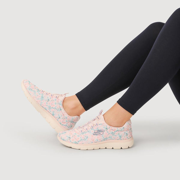 Pavers Summits Wildflower Trainers - Light Pink