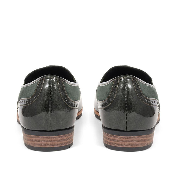 pavers Tassel Loafers - Khaki