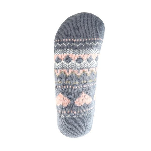 pavers Thick Cosy Ladies Socks - Blue Multi