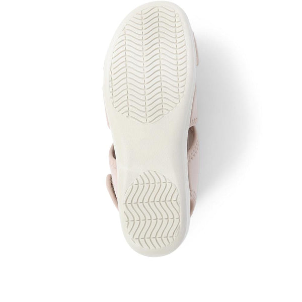 Pavers Touch-Fasten Casual Sandals - Beige