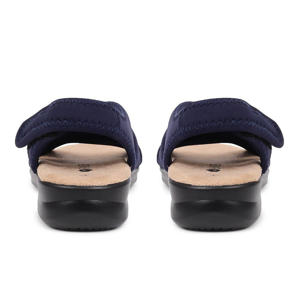 Pavers Touch-Fasten Casual Sandals - Navy