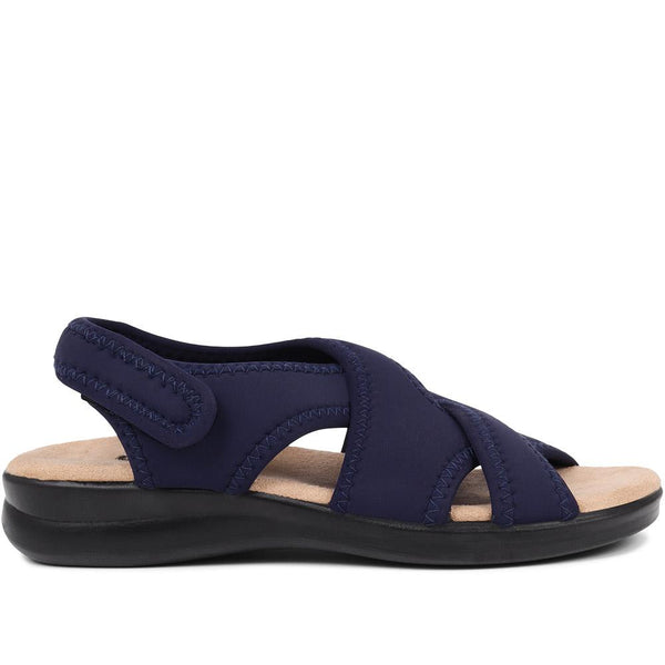 pavers Touch-Fasten Casual Sandals - Navy