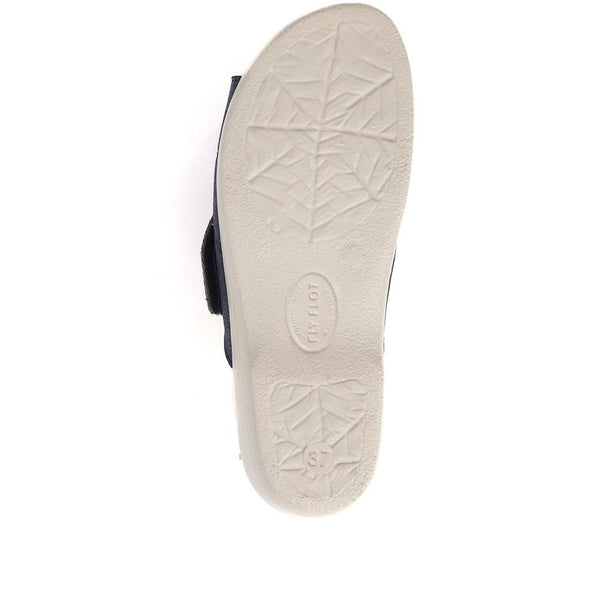 Pavers Touch-Fasten Mules - Navy