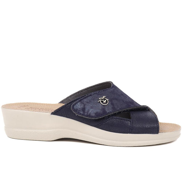 pavers Touch-Fasten Mules - Navy