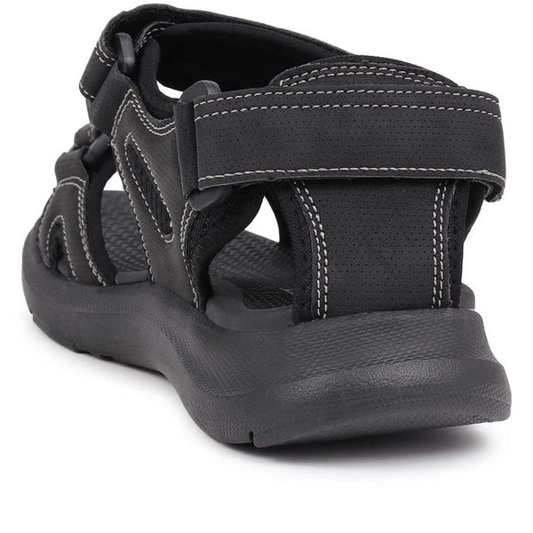 Pavers Touch-Fasten Sandals - Black
