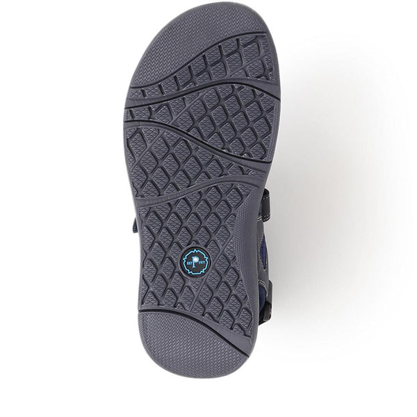 Pavers Touch-Fasten Sandals - Navy