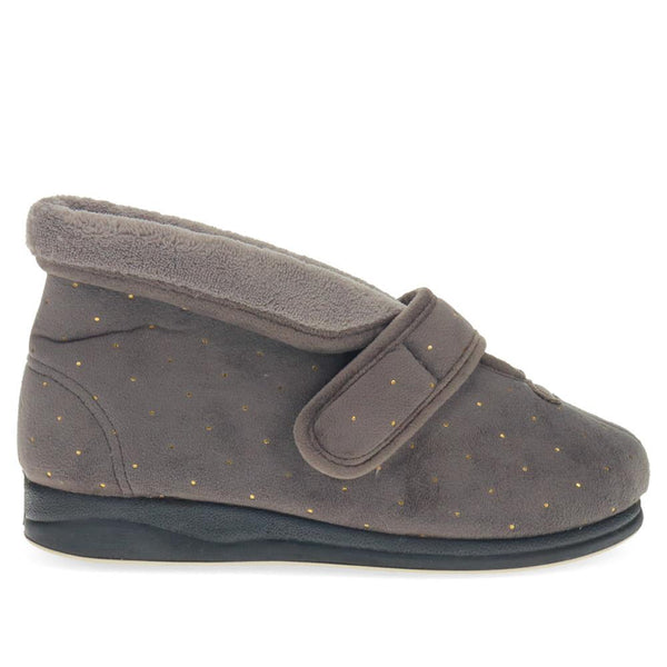 pavers Touch-Fasten Slippers - Grey