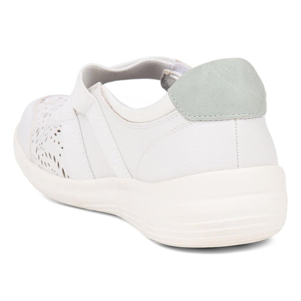 Pavers Touch-Fasten Trainer Pumps - Off White