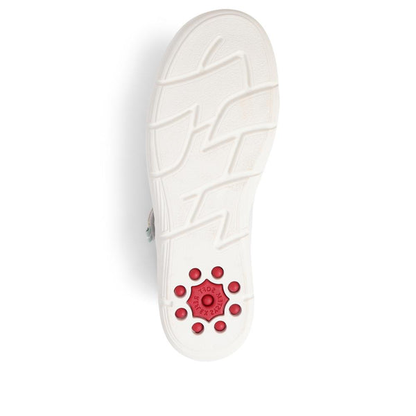 Pavers Touch-Fasten Trainer Pumps - Off White