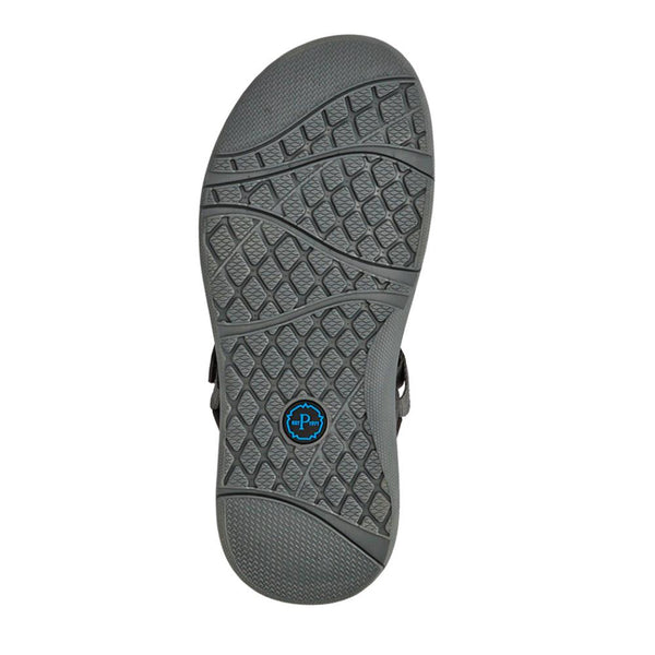 Pavers Touch-Fastening Casual Sandals - Grey