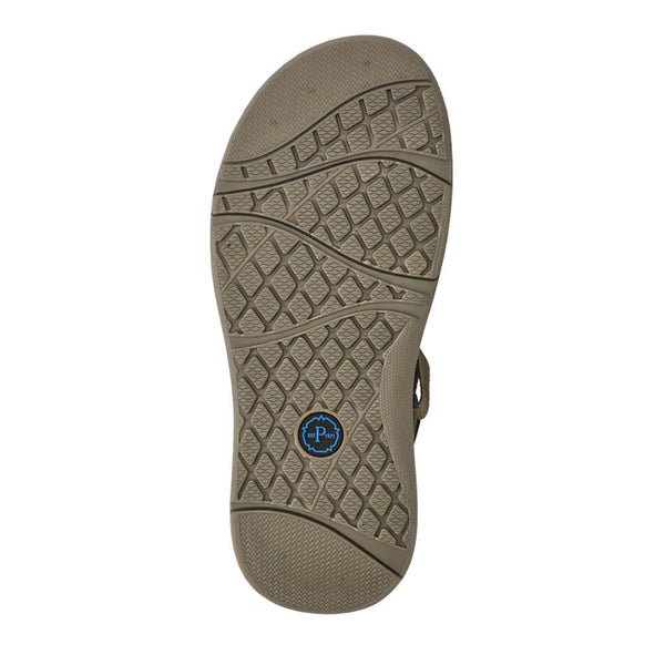 Pavers Touch-Fastening Casual Sandals - Khaki