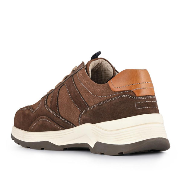 Pavers Ultra-Wide Lace-Up Trainers - Brown