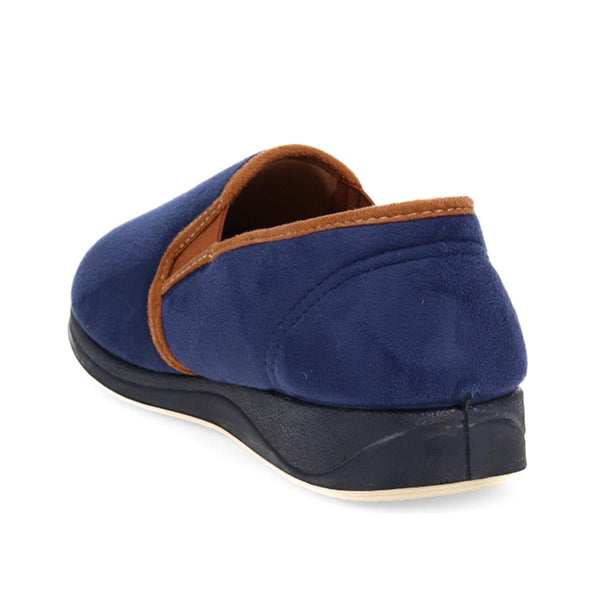 Pavers Warm Full Slippers - Navy