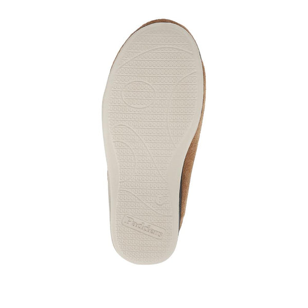 Pavers Warm-Lined Full Slippers - Taupe