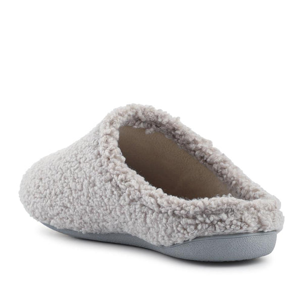 Pavers Warm-Lined Lightweight Slippers - Grey