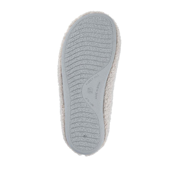 Pavers Warm-Lined Lightweight Slippers - Grey