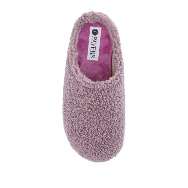 Pavers Warm-Lined Lightweight Slippers - Lilac