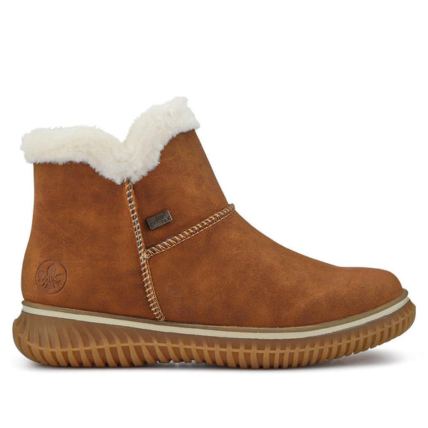 pavers Warm Slip-On Boots - Tan