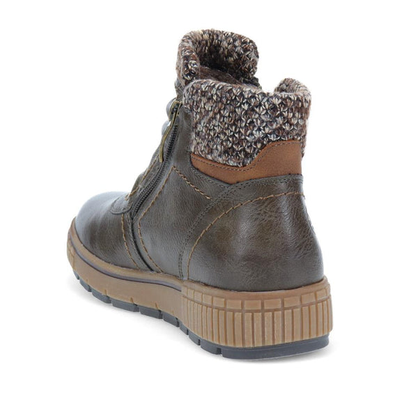 Pavers Water-Resistant Ankle Boots - Khaki