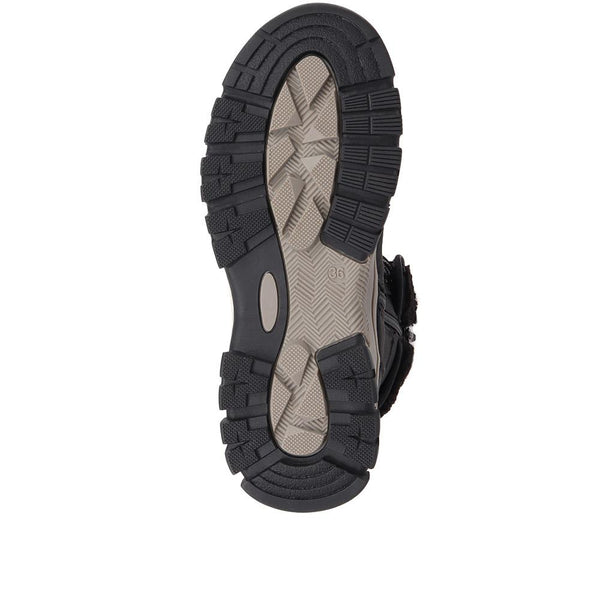 Pavers Water-Resistant Weather Boots - Black