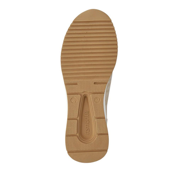 Pavers Wedged Slip-On Trainers - Cream